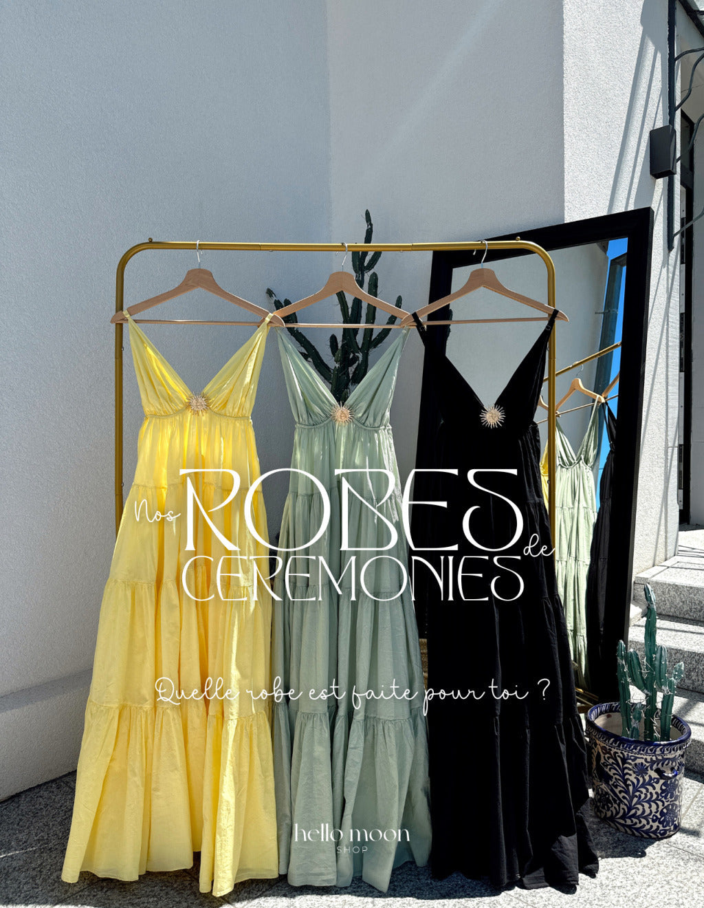 Zoom sur nos robes de cérémonie