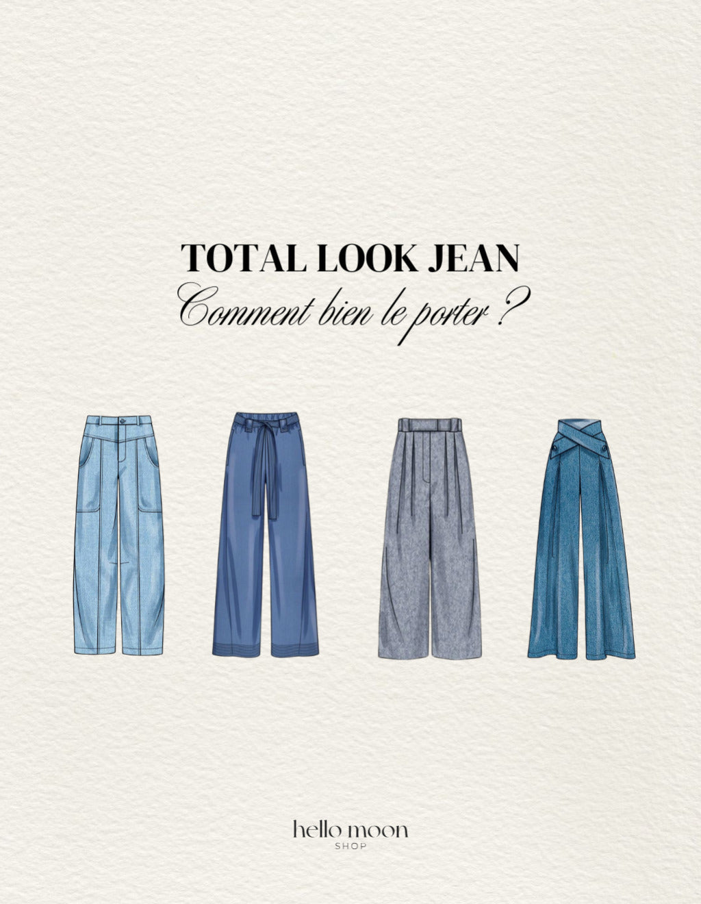 Comment porter le total look denim sans faux pas ?