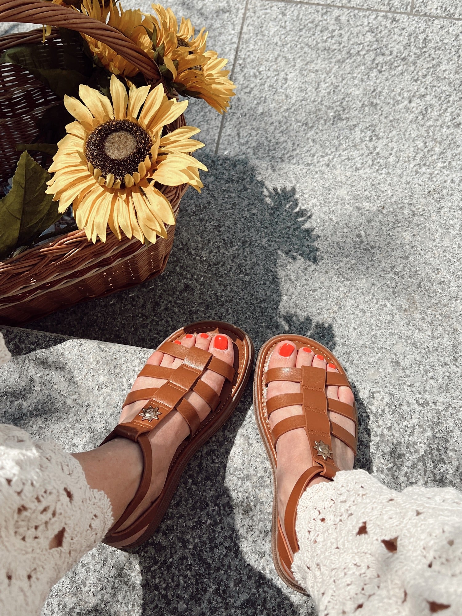 Sandales HIRO Marron