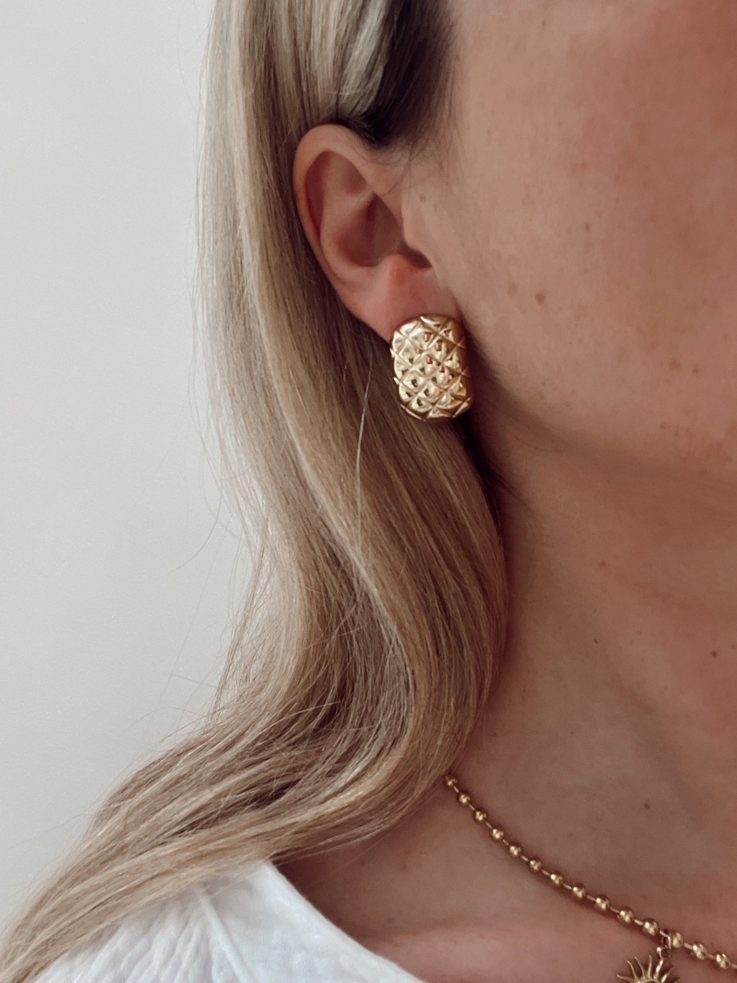 Boucles d'oreilles ANASA Doré
