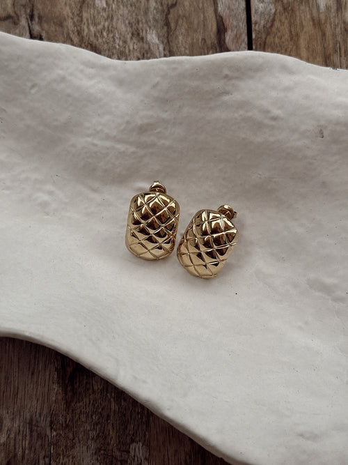 Boucles d'oreilles ANASA Doré