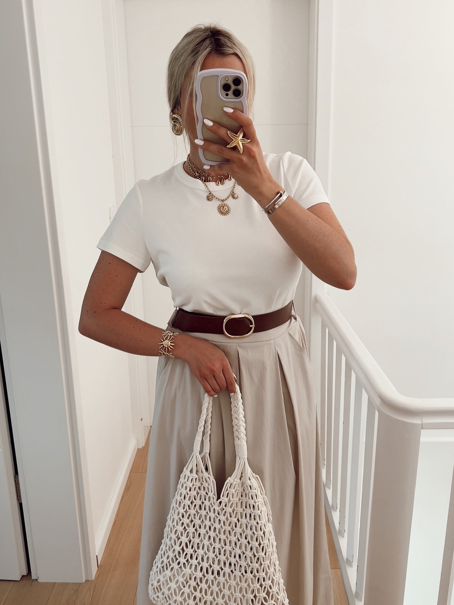 T-shirt IVORY Blanc