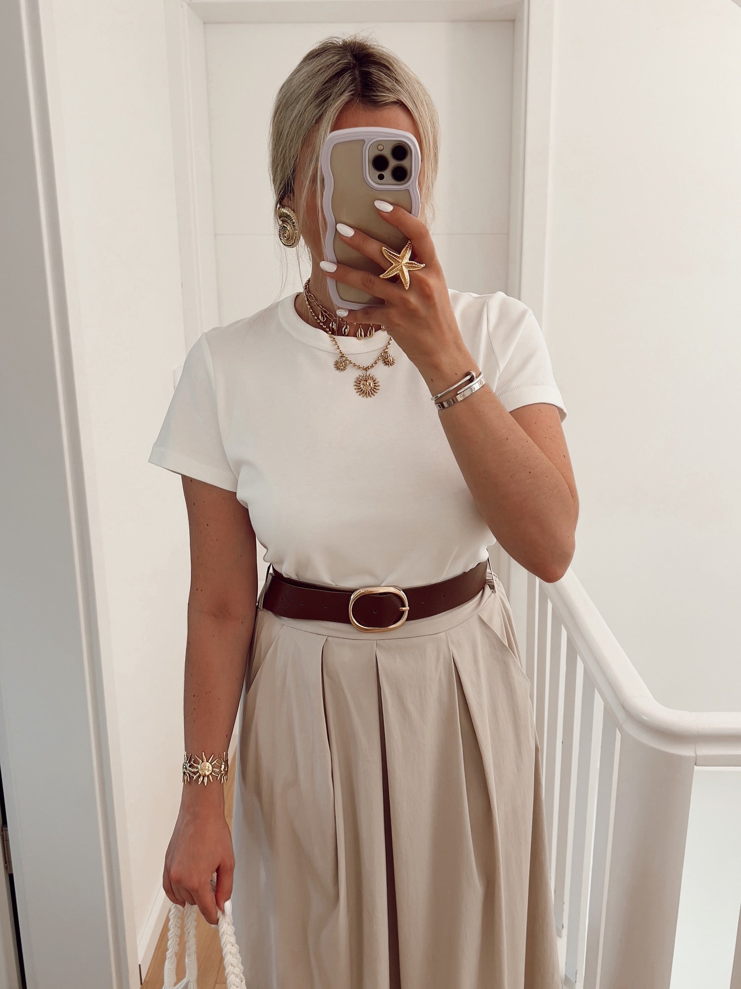 T-shirt IVORY Blanc