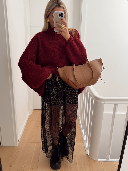 Pullover BRED Rot