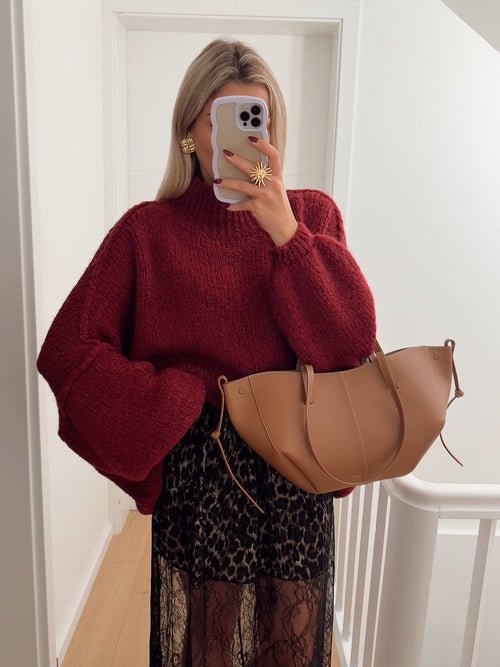 Pullover BRED Rot