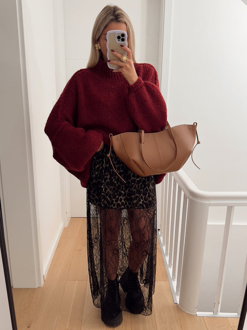 Pullover BRED Rot