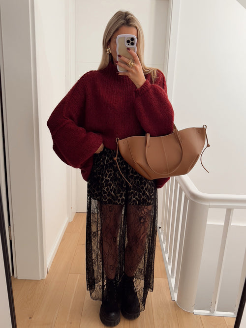 Pullover BRED Rot