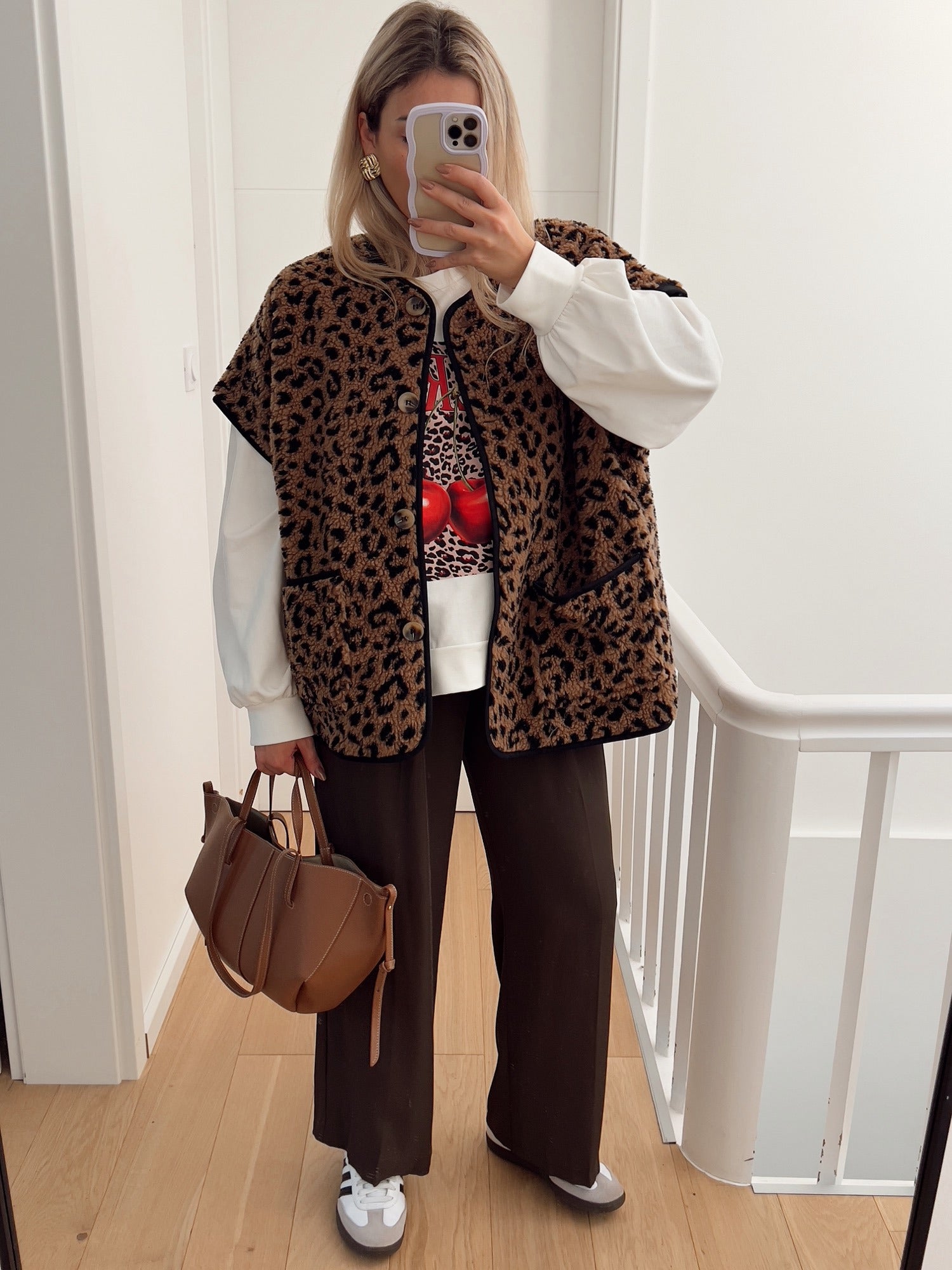 Pantalon NESTOR Marron
