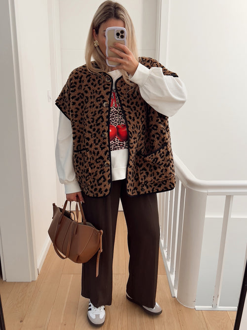 Pantalon NESTOR Marron