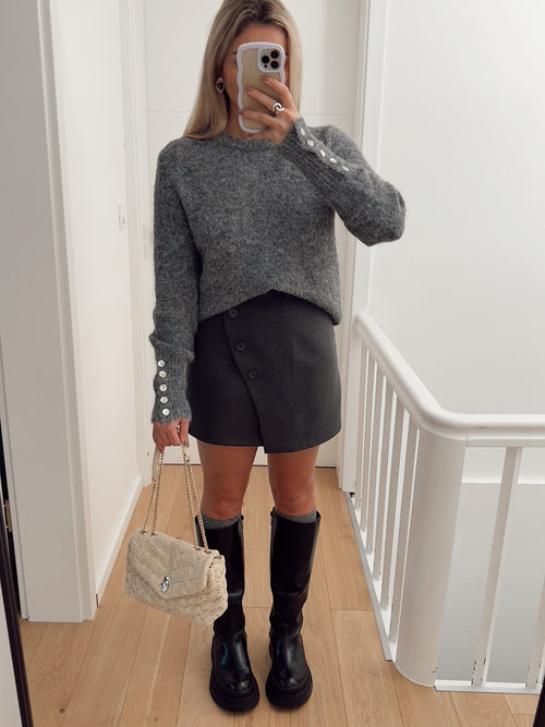 Pull HERITAGE Gris