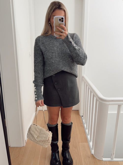Pull HERITAGE Gris