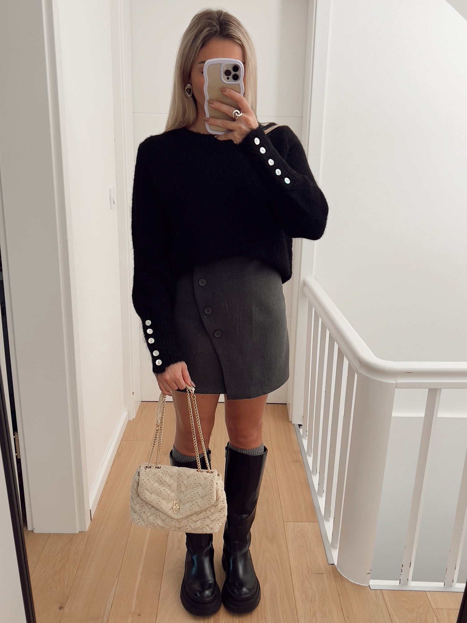 Pull HERITAGE Noir