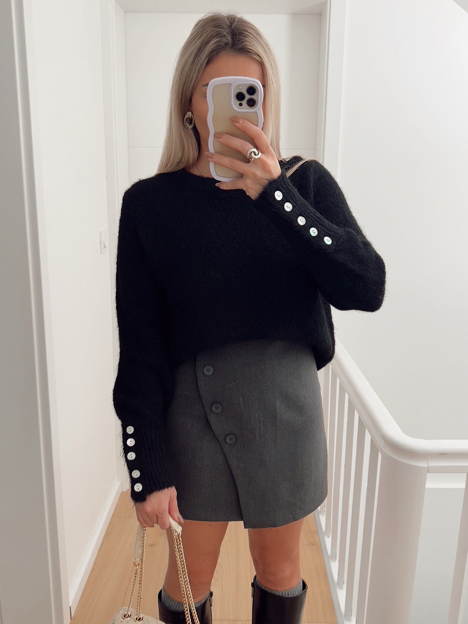 Pull HERITAGE Noir