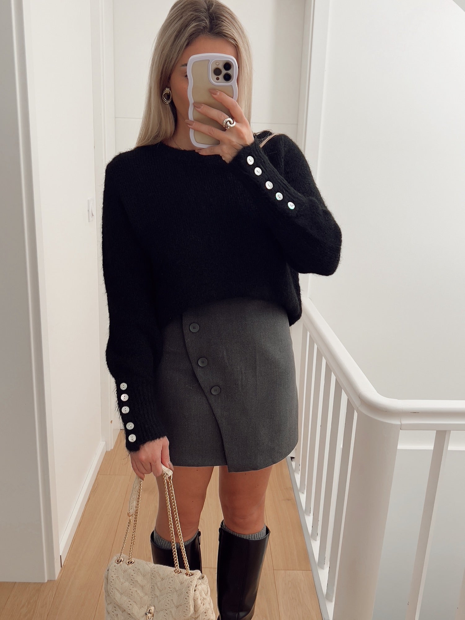 Pull HERITAGE Noir