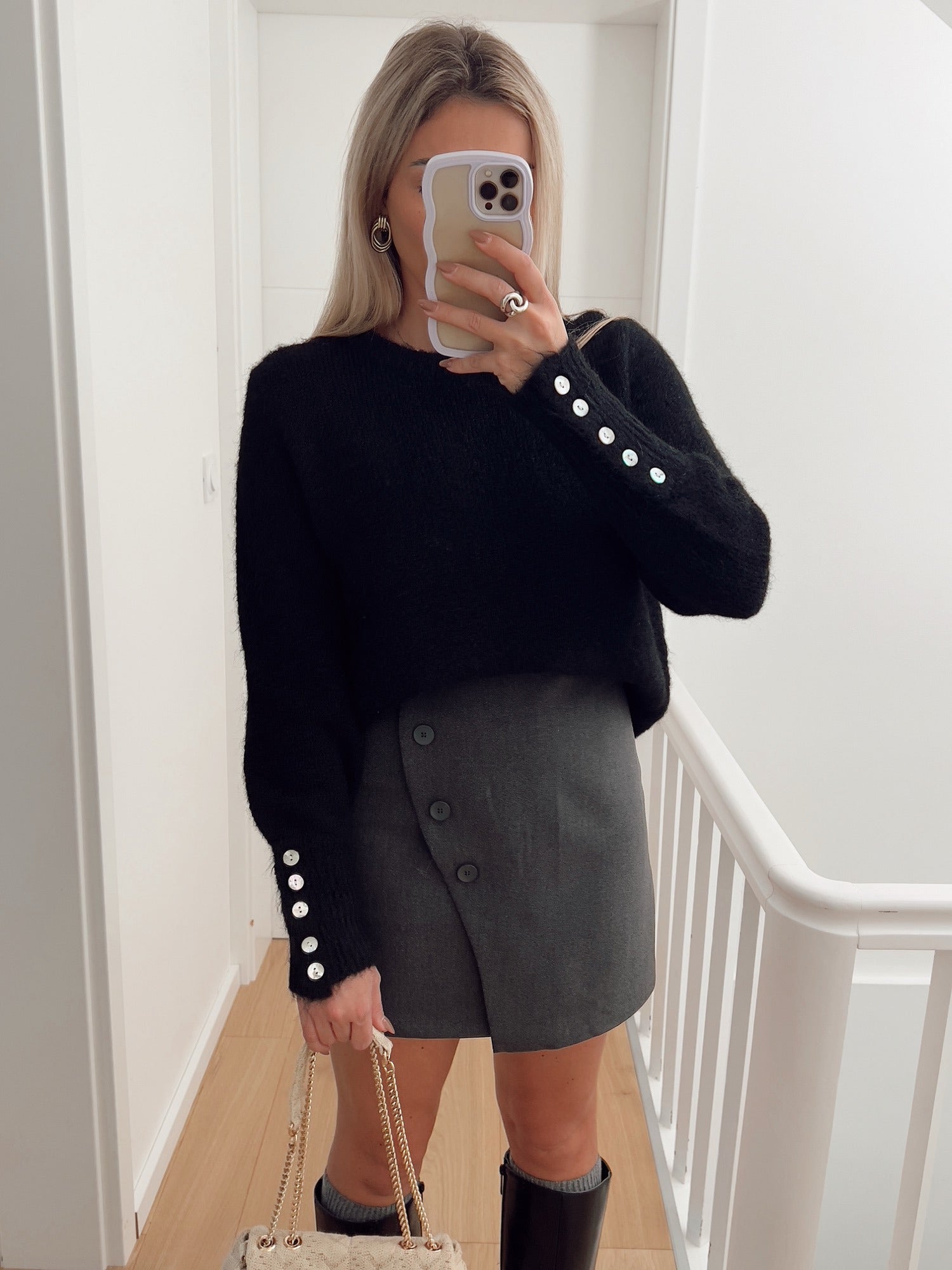 Pull HERITAGE Noir