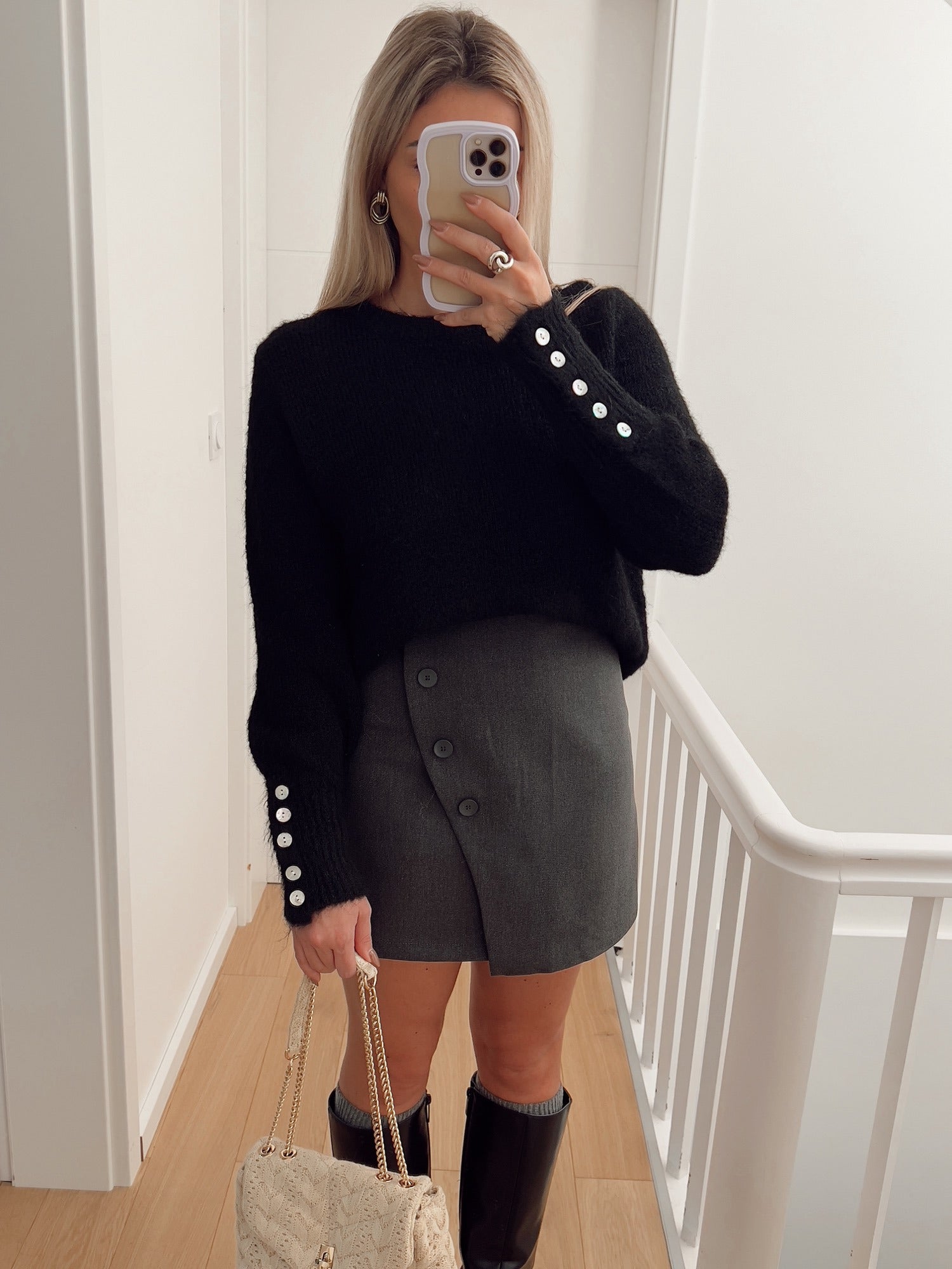 Pull HERITAGE Noir