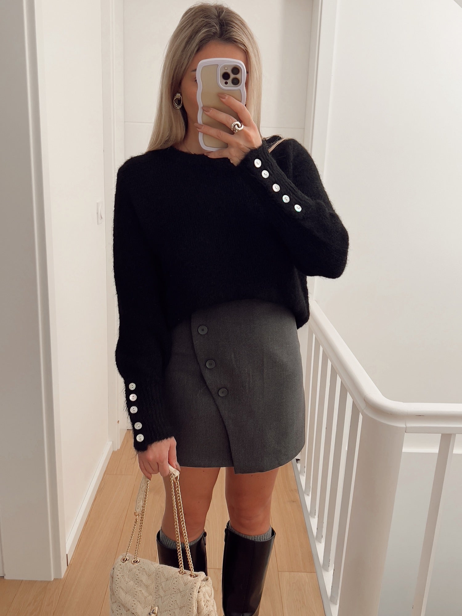 Pull HERITAGE Noir