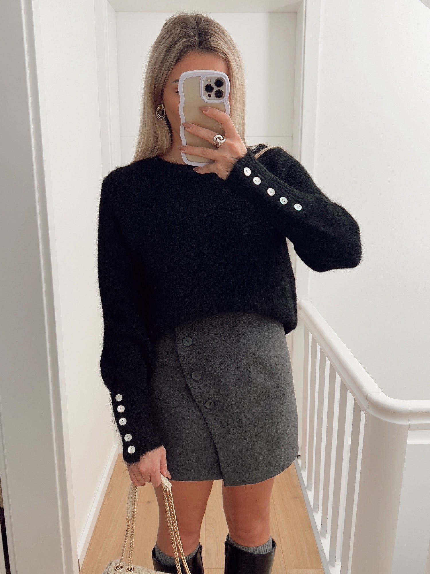 Pull HERITAGE Noir