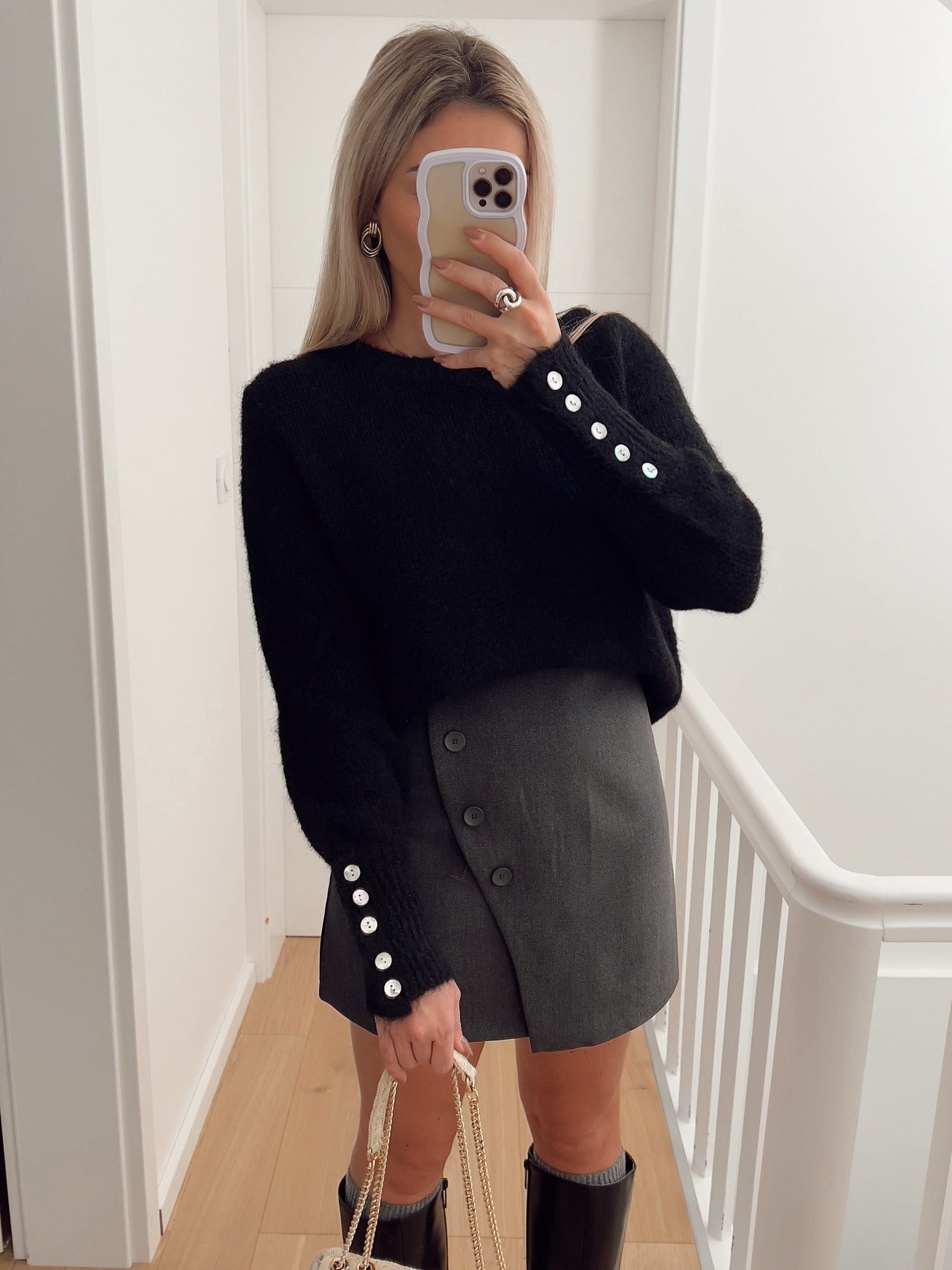 Pull HERITAGE Noir
