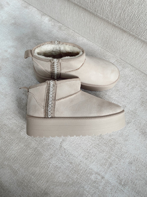 Bottines SIERRA Beige