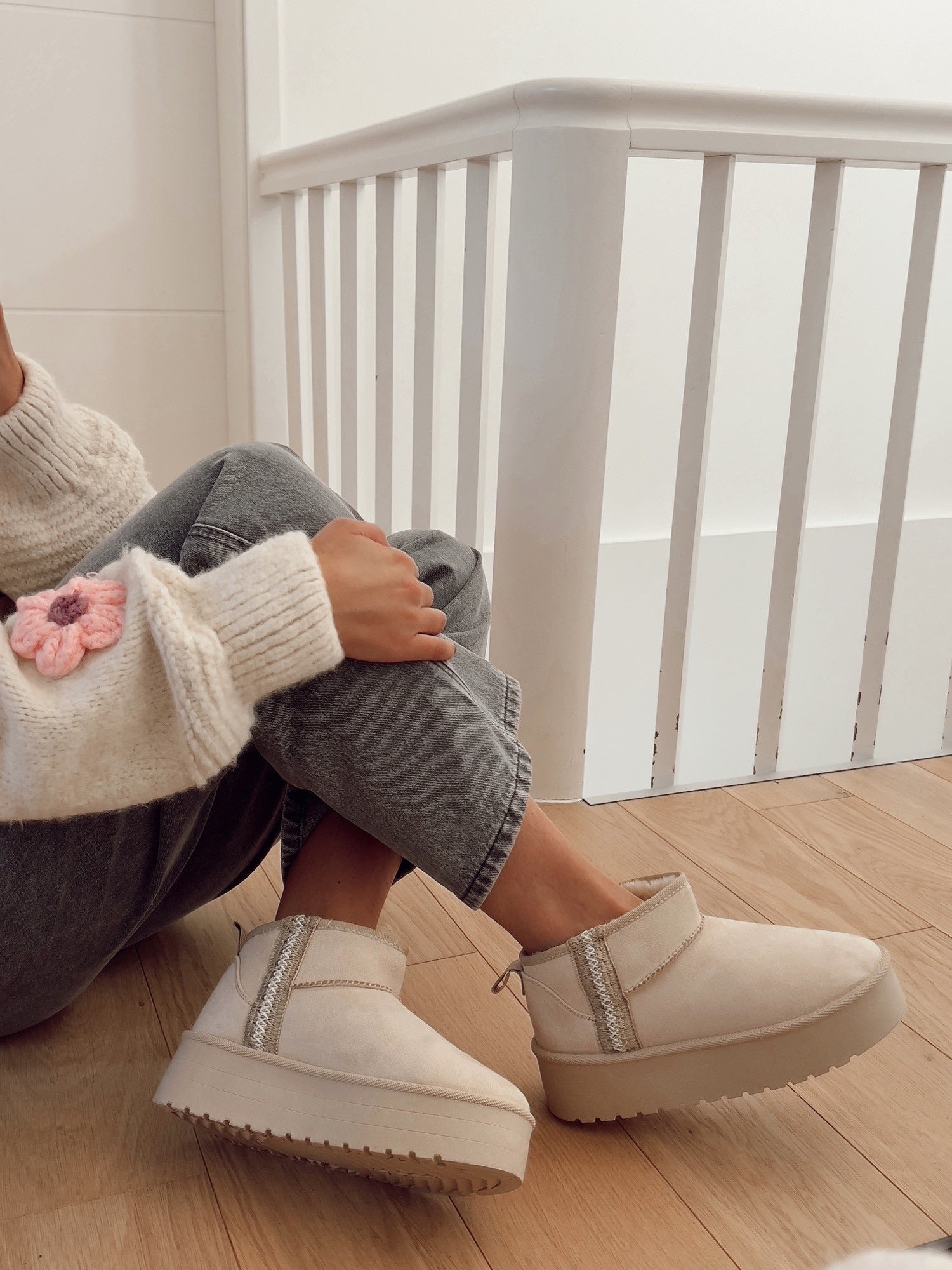 Bottines SIERRA Beige