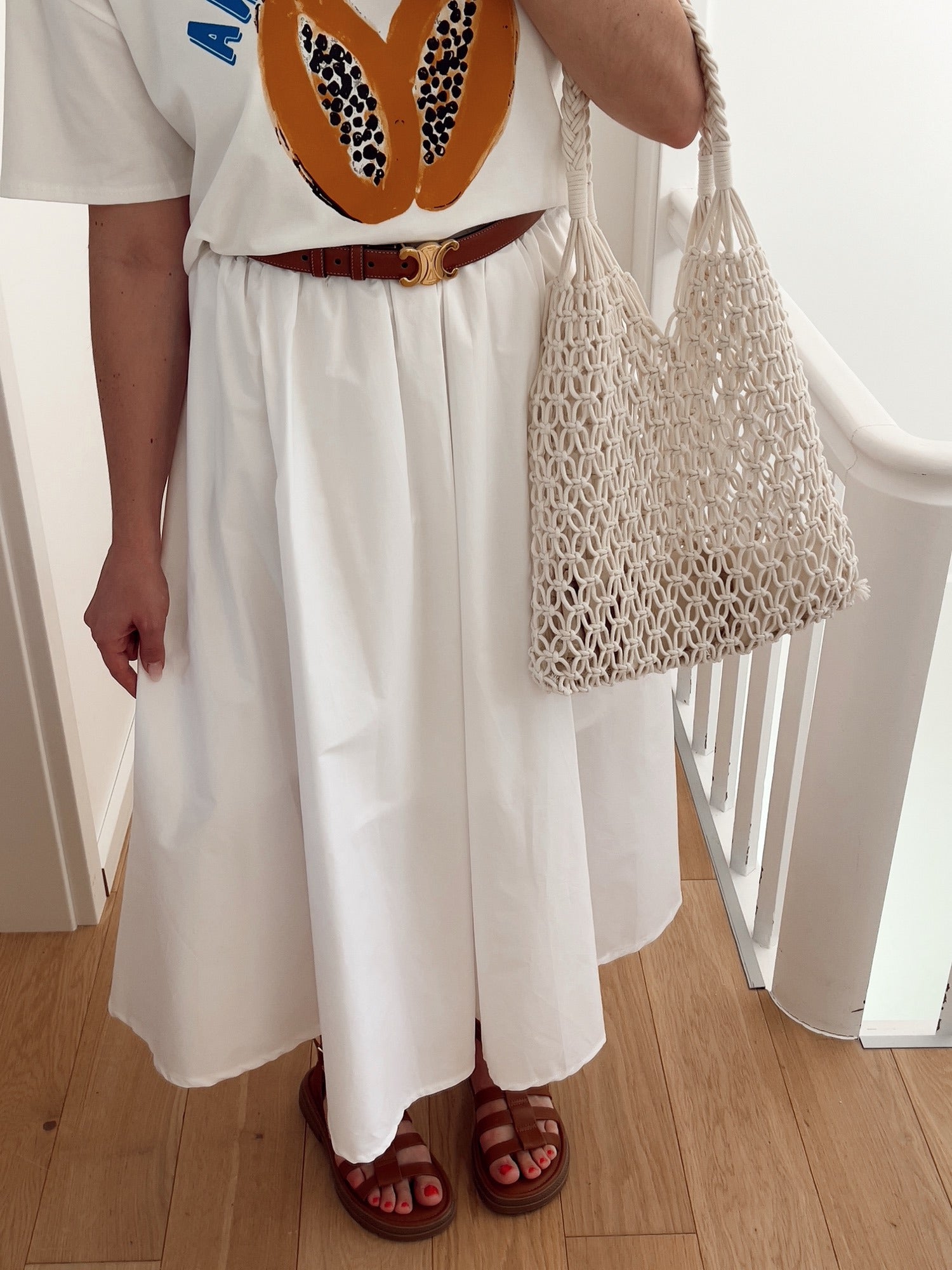 Jupe ALOÉ Blanc