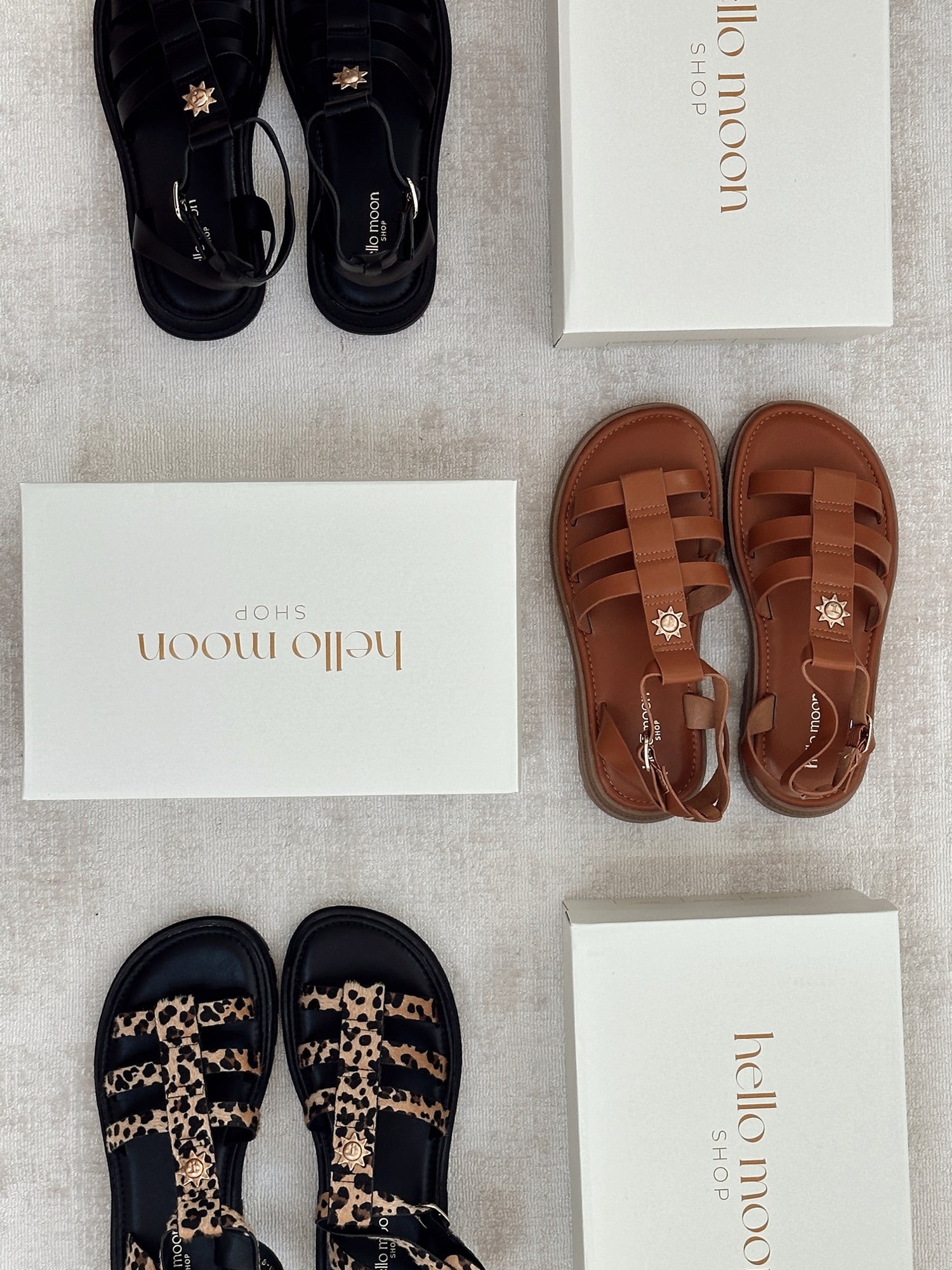 Sandales HIRO Marron