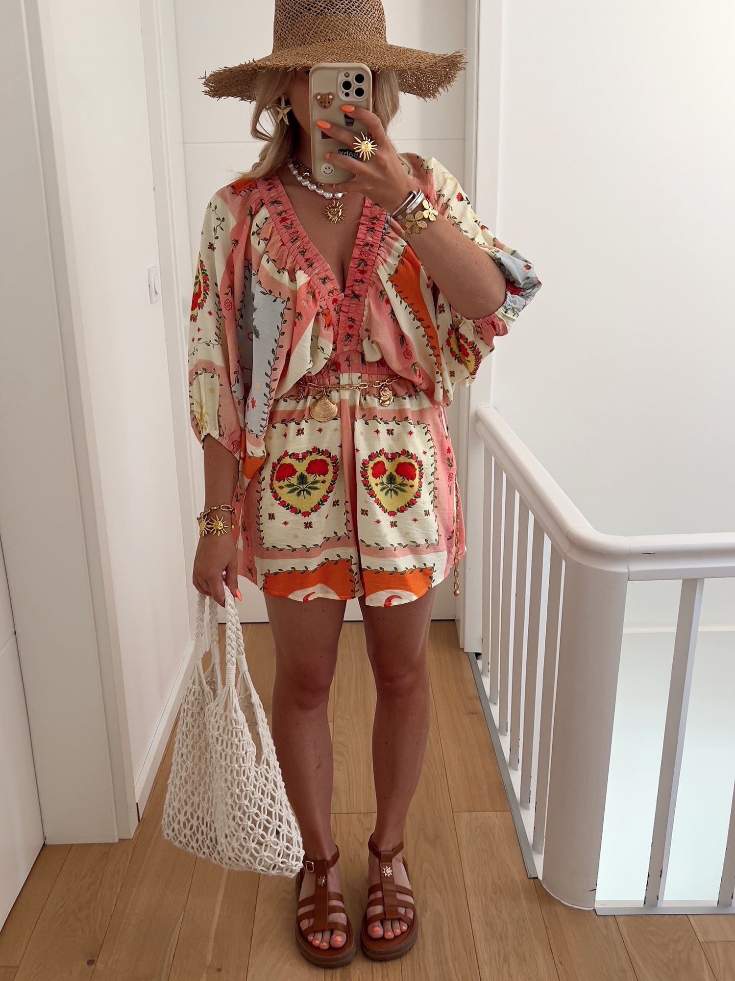 PRE COMMANDE Combishort AGNÈS Rose