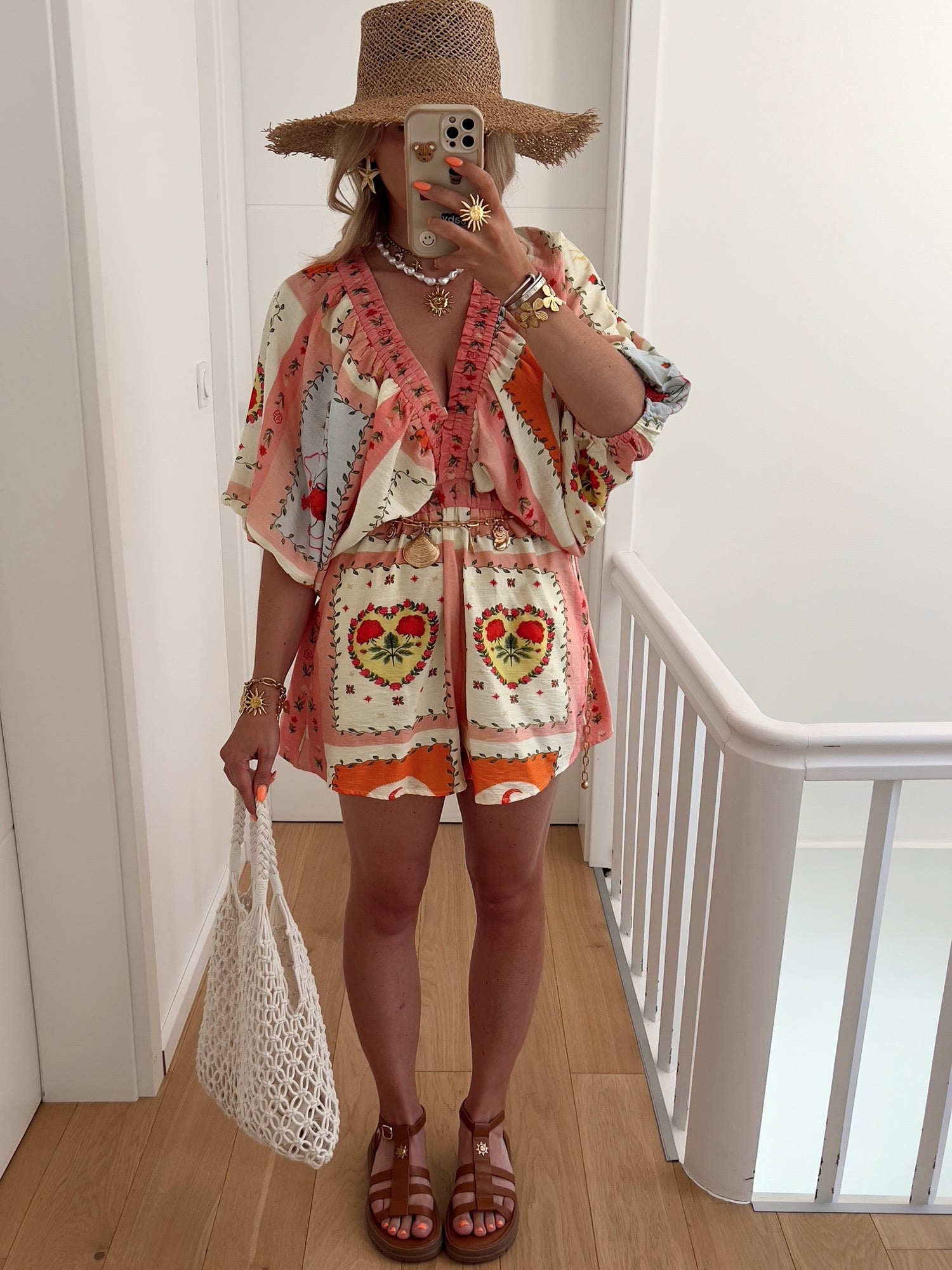 PRE COMMANDE Combishort AGNÈS Rose
