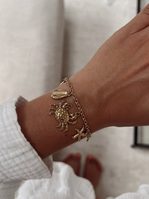 Bracelet FLOREVA Doré