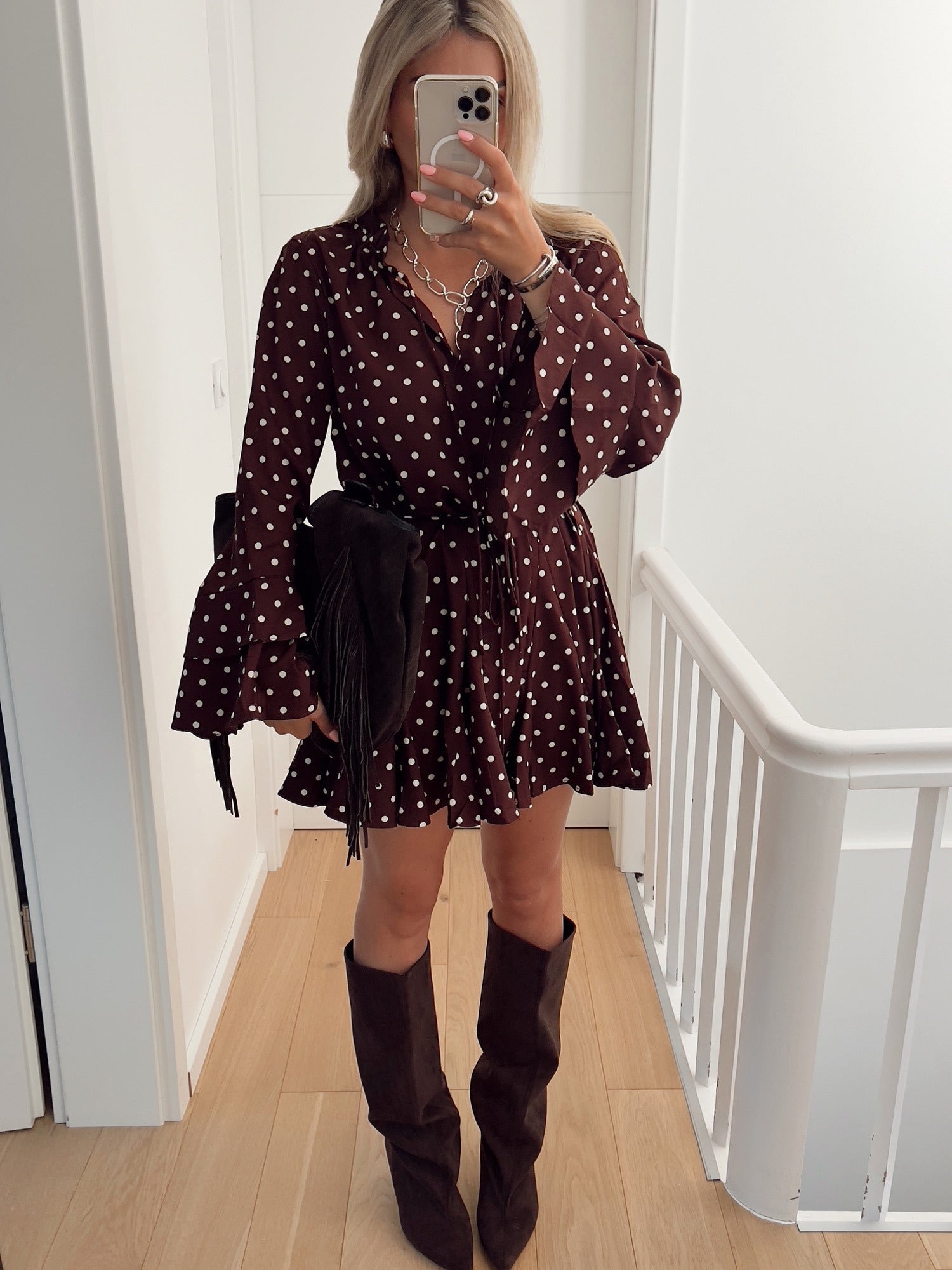 Robe ILONA Marron