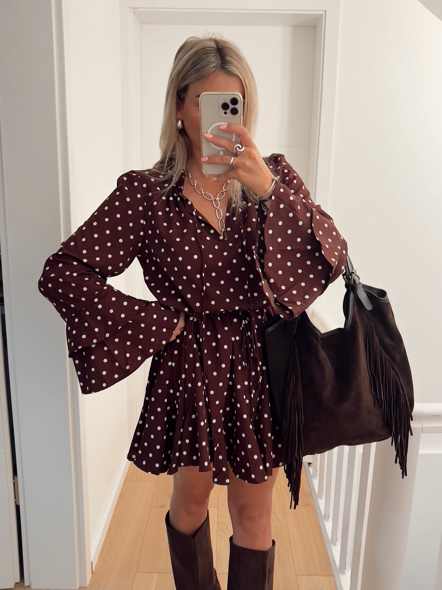 Robe ILONA Marron