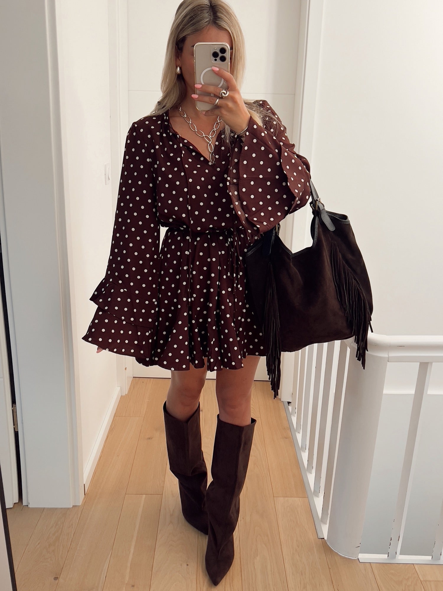 Robe ILONA Marron