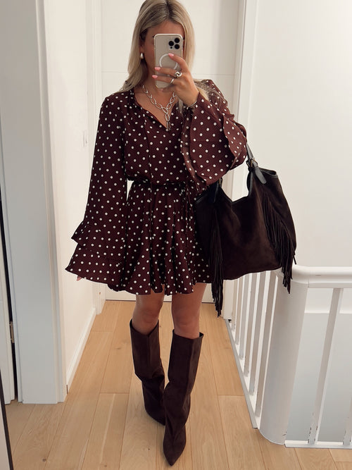 Robe ILONA Marron