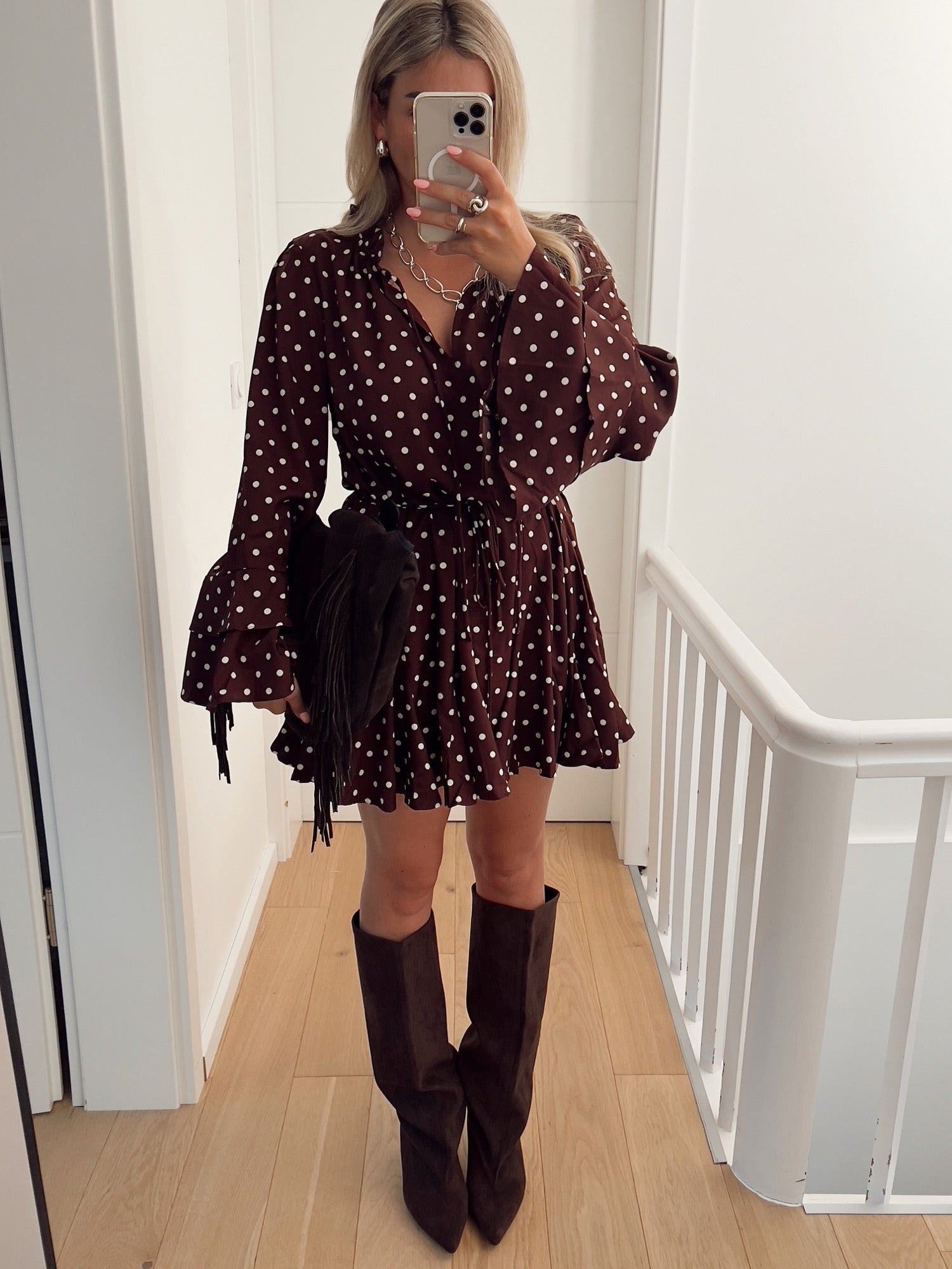 Robe ILONA Marron