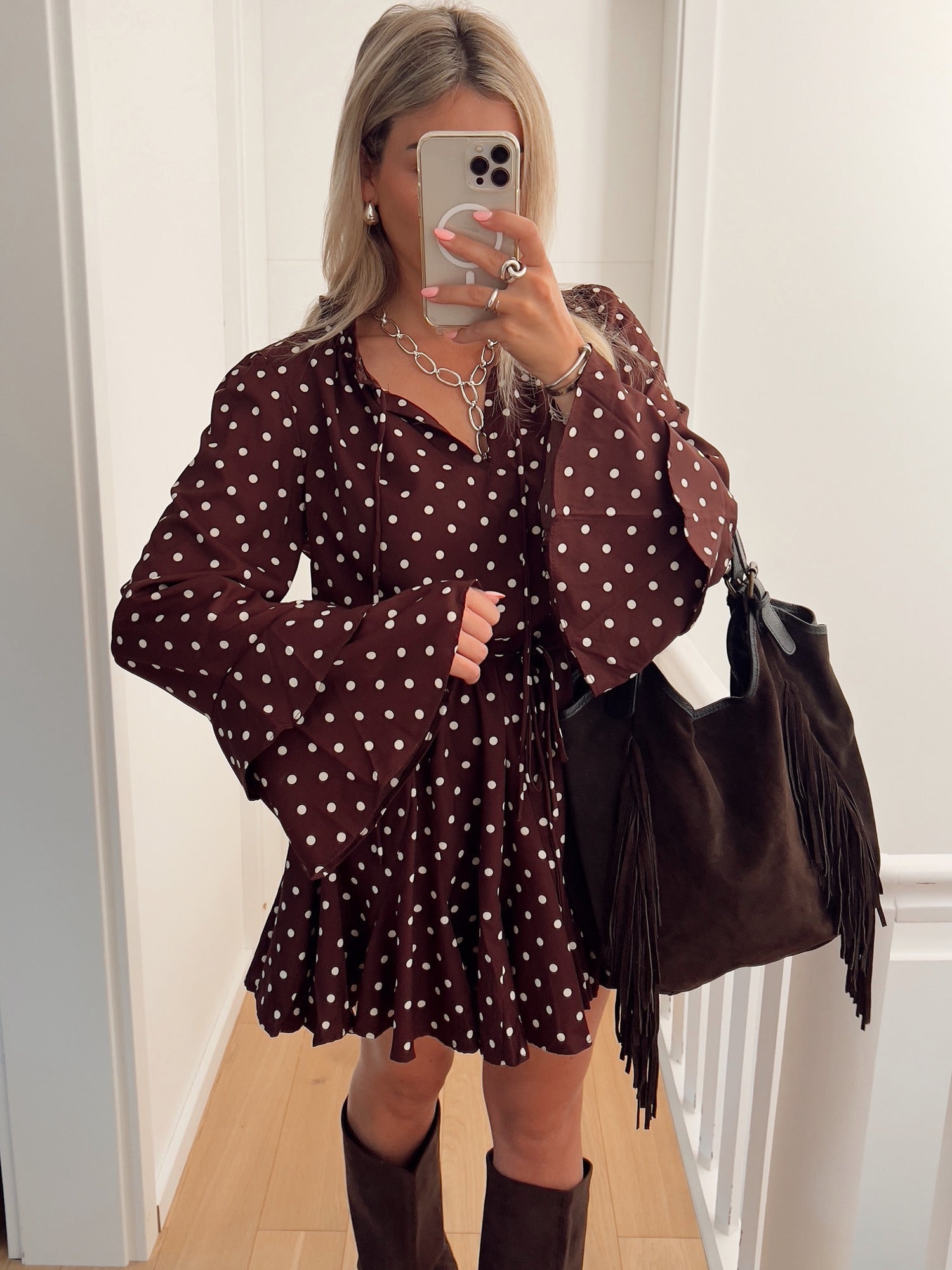 Robe ILONA Marron
