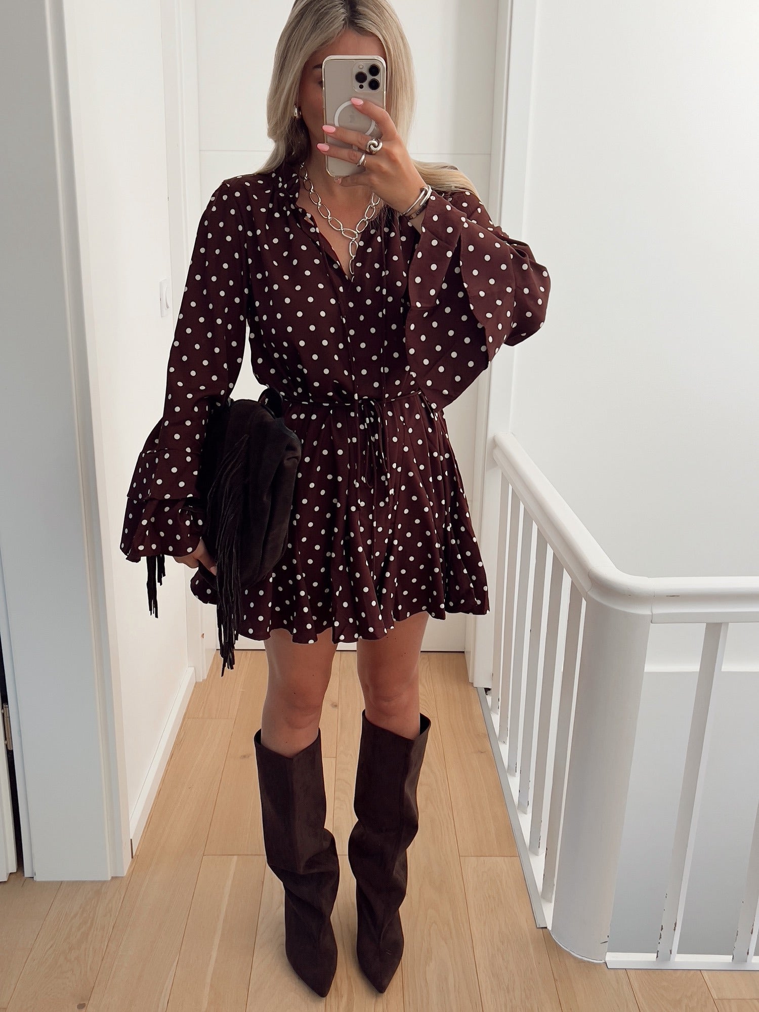 Robe ILONA Marron