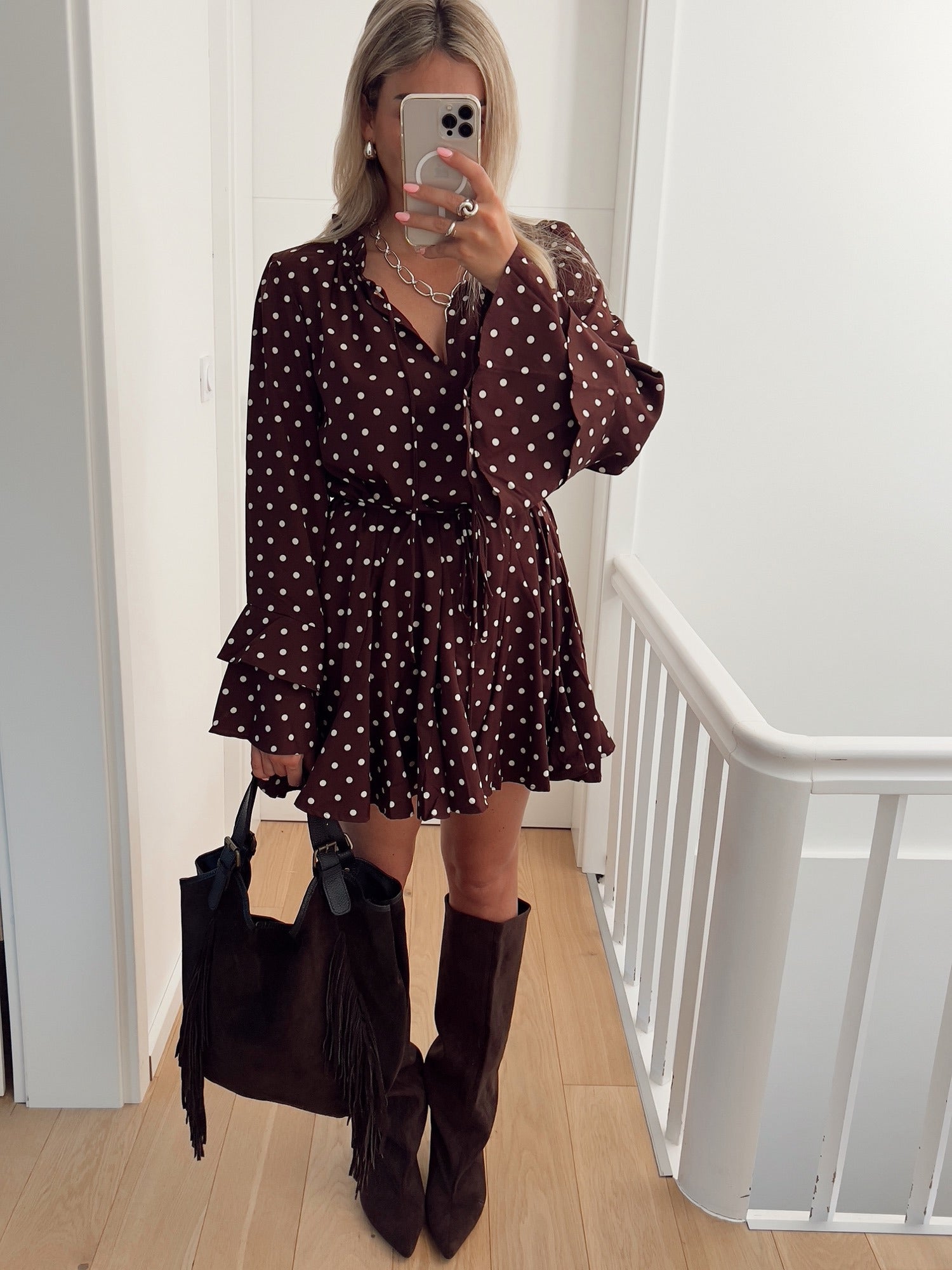 Robe ILONA Marron