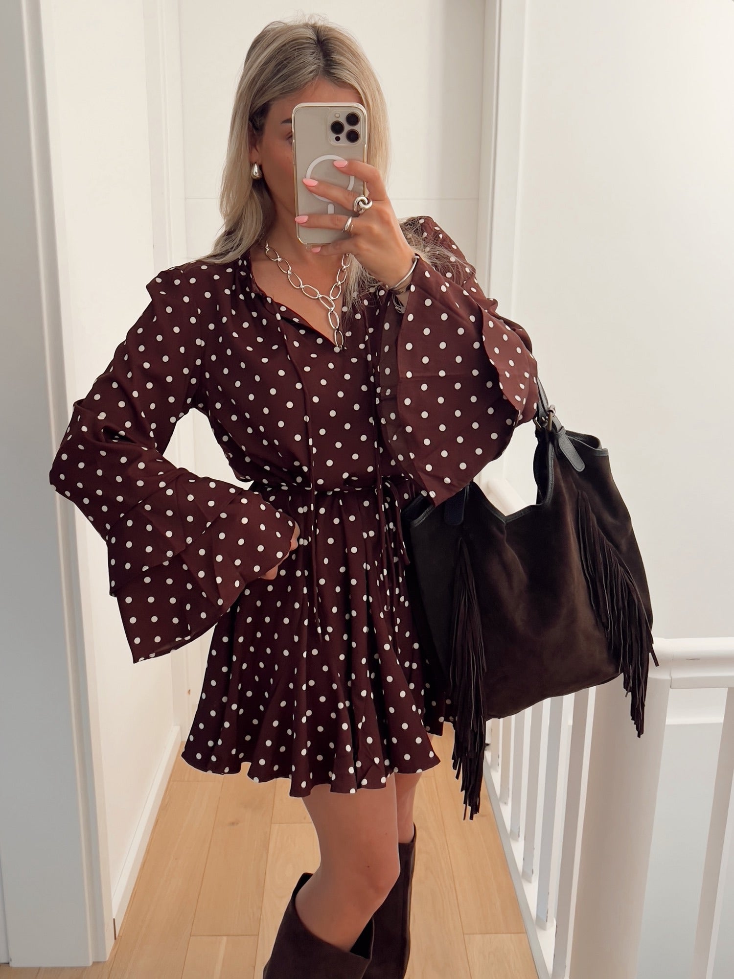 Robe ILONA Marron