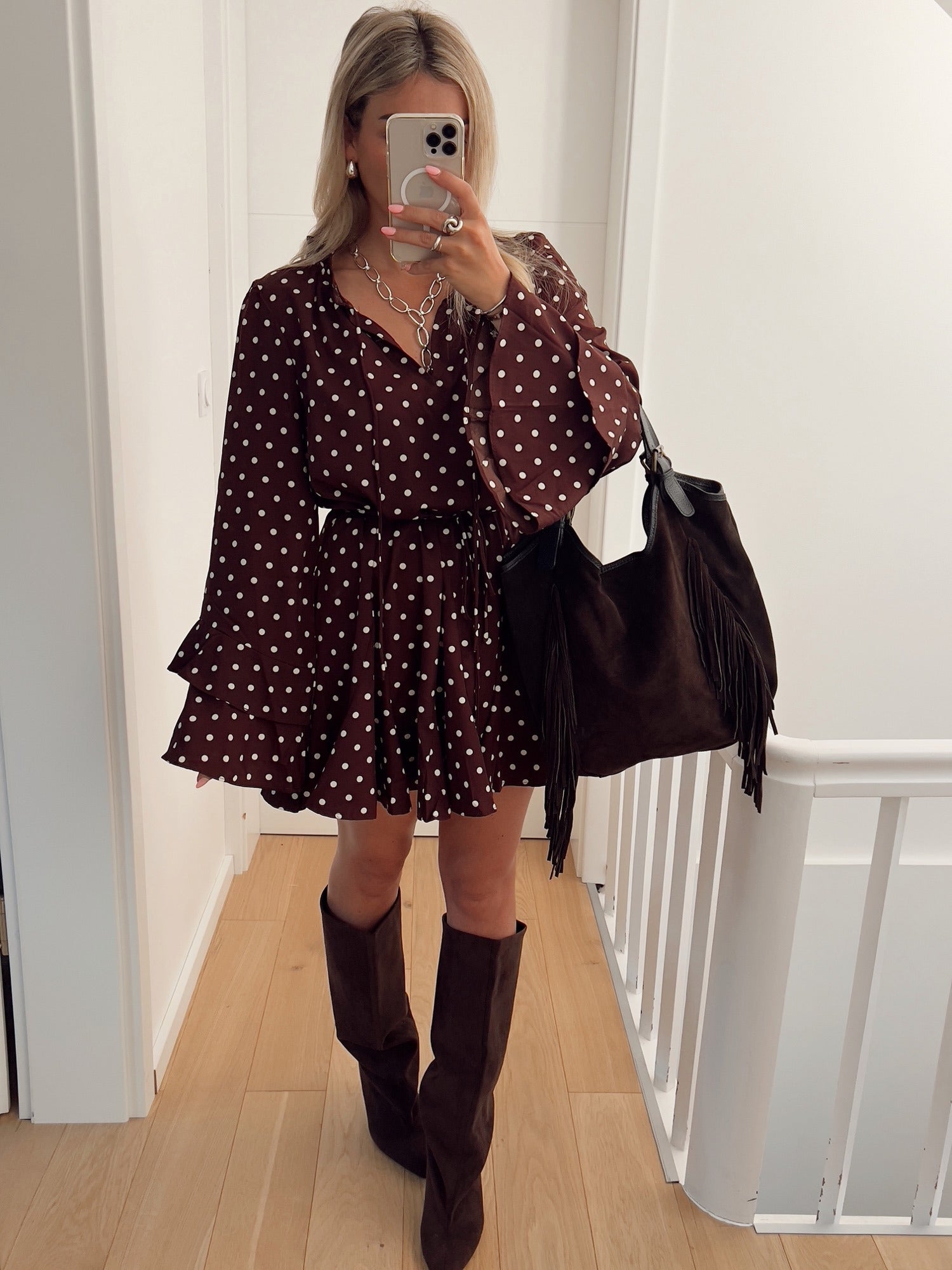 Robe ILONA Marron
