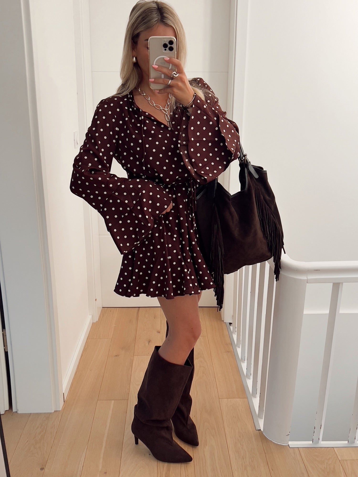 Robe ILONA Marron