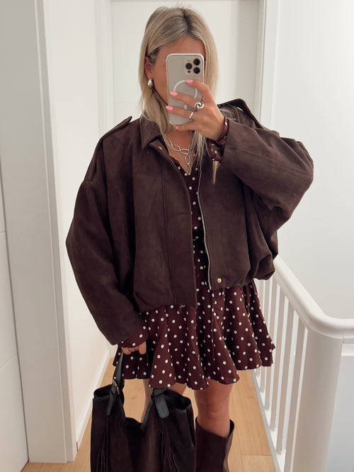 Veste THÉA Marron