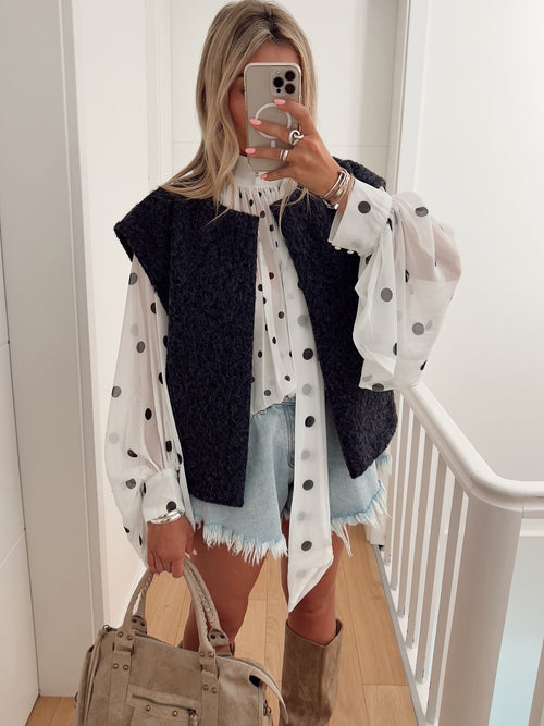Veste CARO Bleu