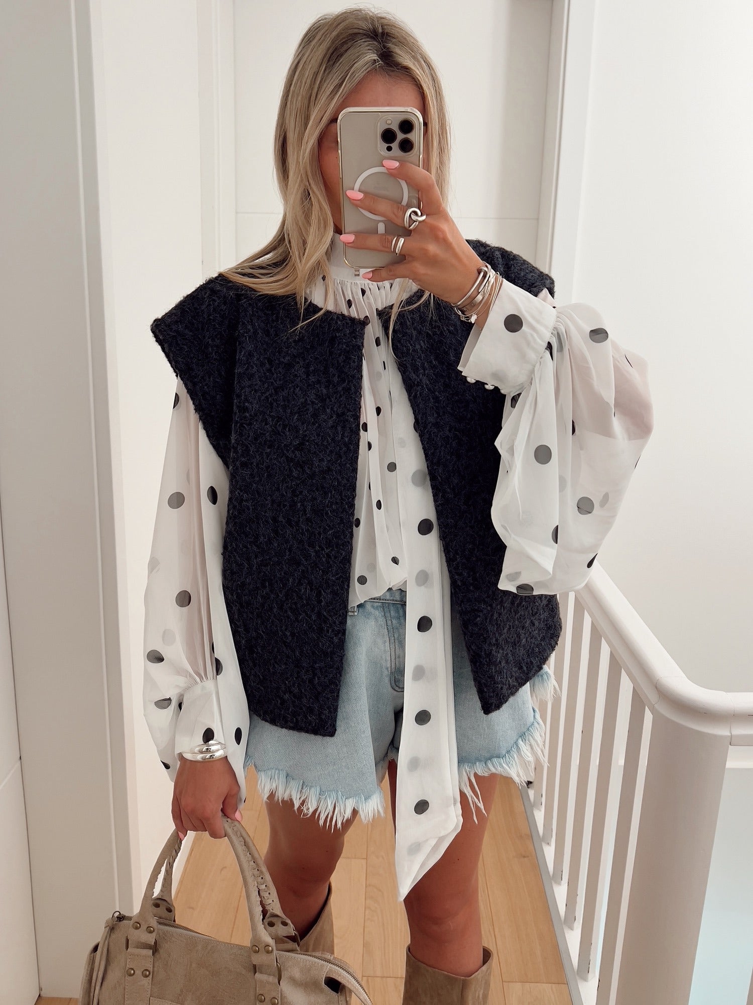 Veste CARO Bleu