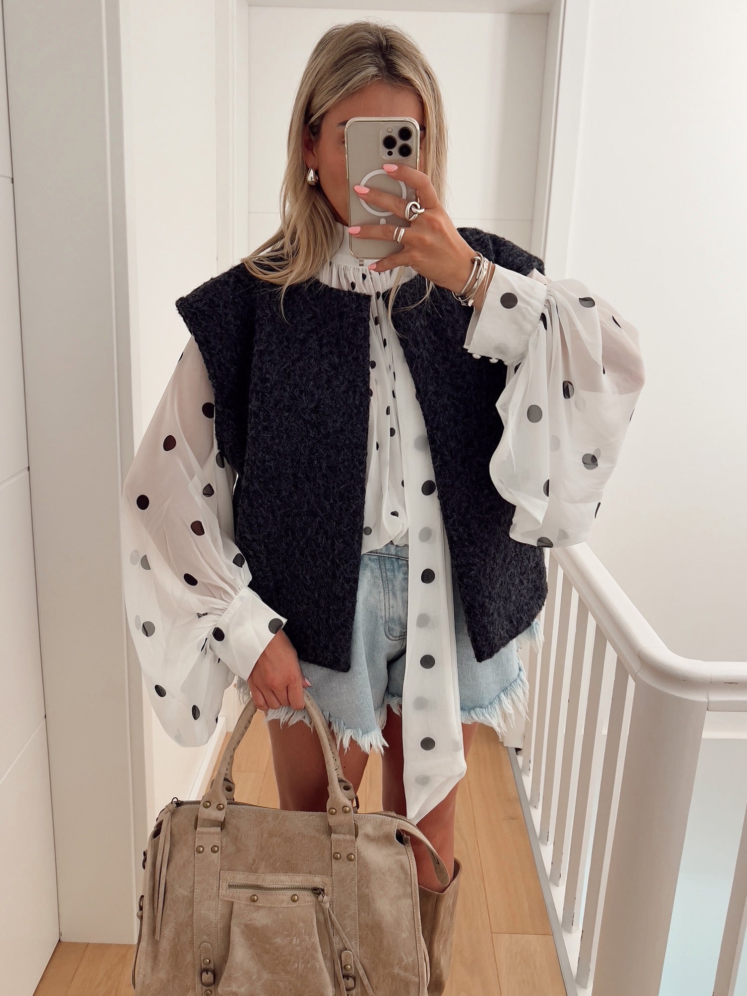 Veste CARO Bleu