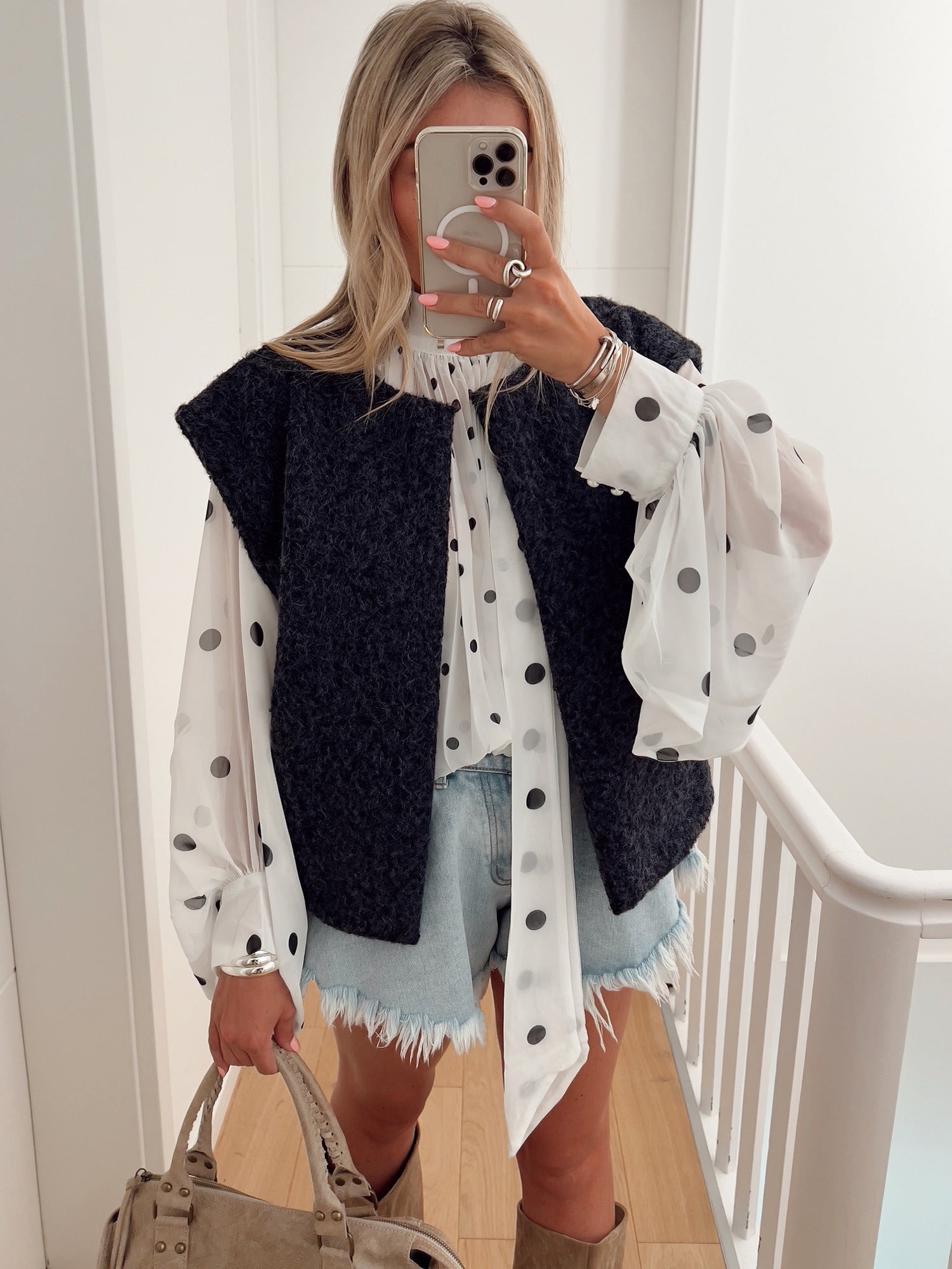 Veste CARO Bleu
