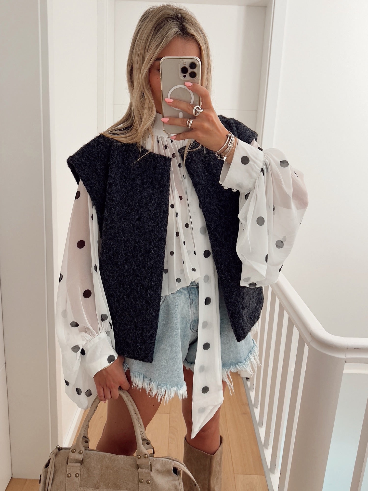 Veste CARO Bleu