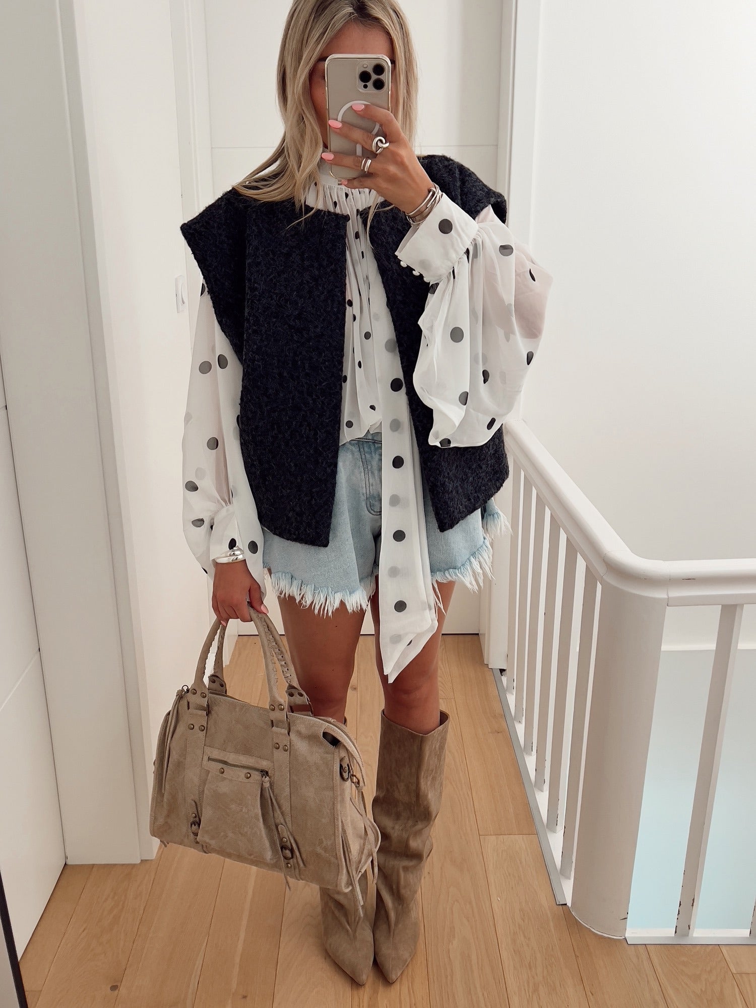 Veste CARO Bleu