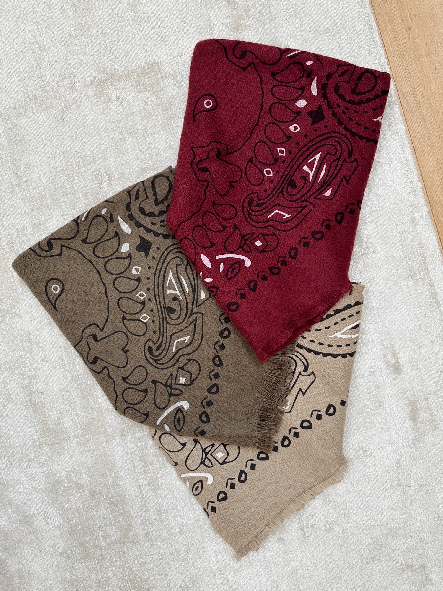 Foulard HAVEN Rouge
