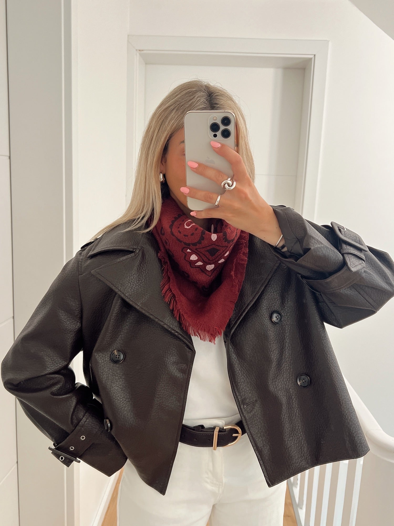 Foulard HAVEN Rouge